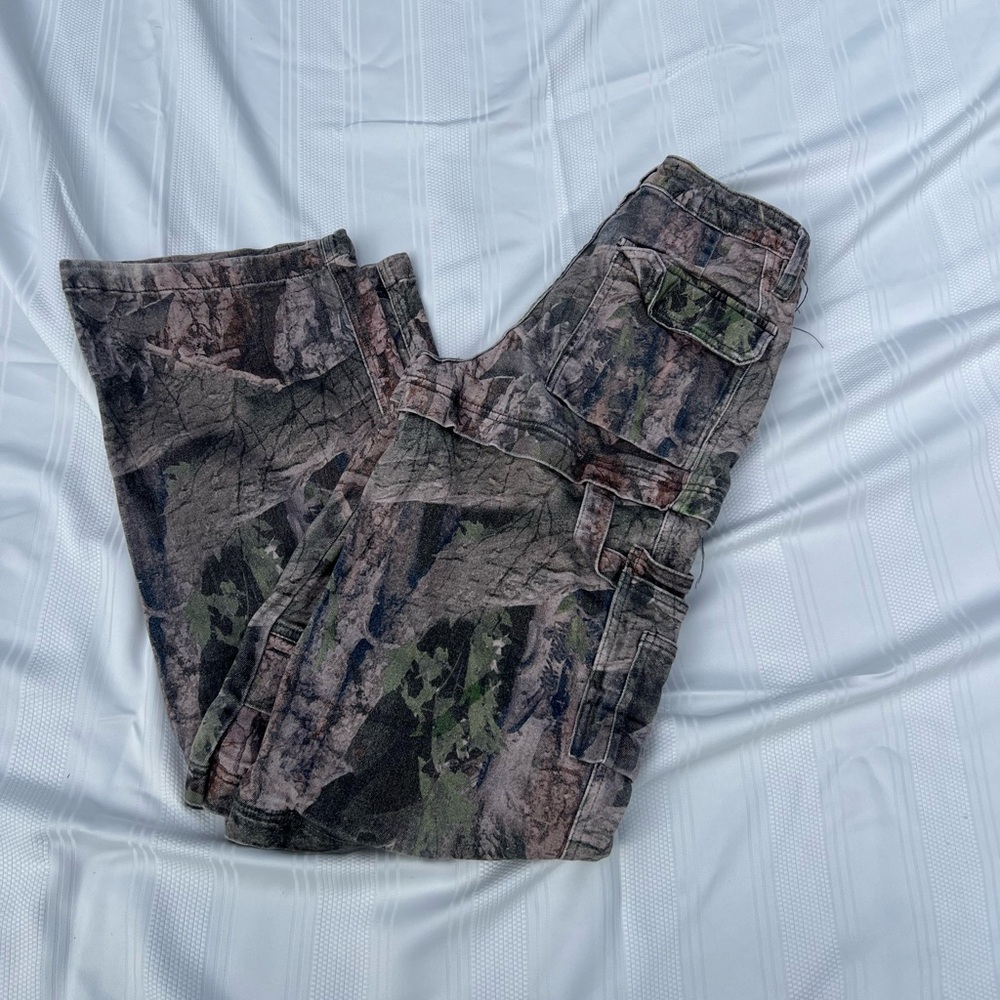 low rise cargo pants